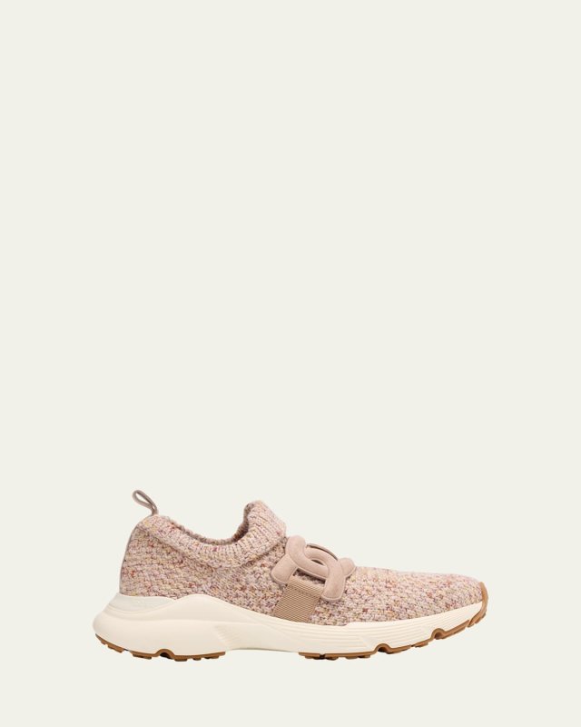 Sports Knit Chain Sock Sneakers