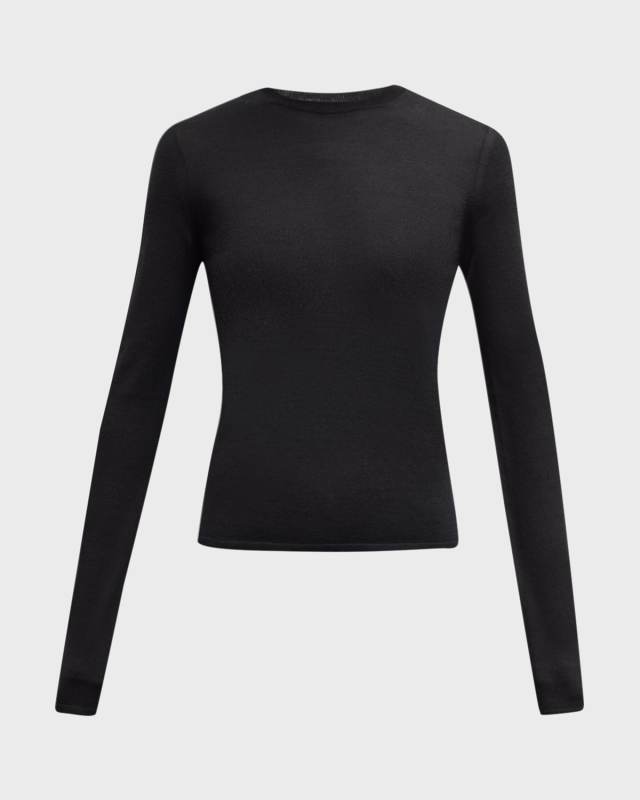 Long-Sleeve Crewneck Undershirt Sweat
