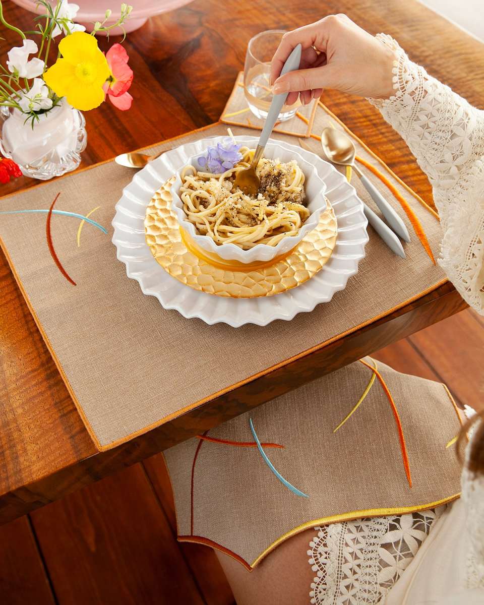 Lines Placemat Pop - Set of 2