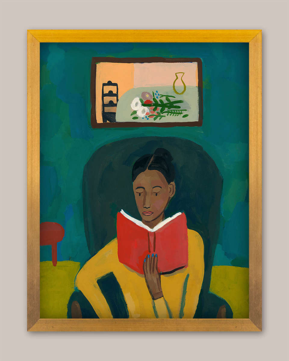 A Moment Alone' Framed Wall Art