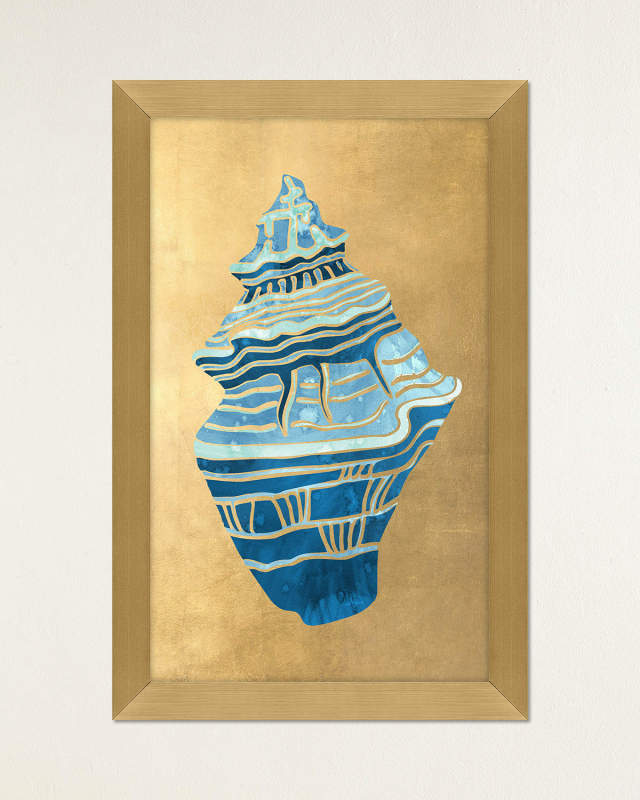 "Seashell II" Art Print by Elle Youngstrom