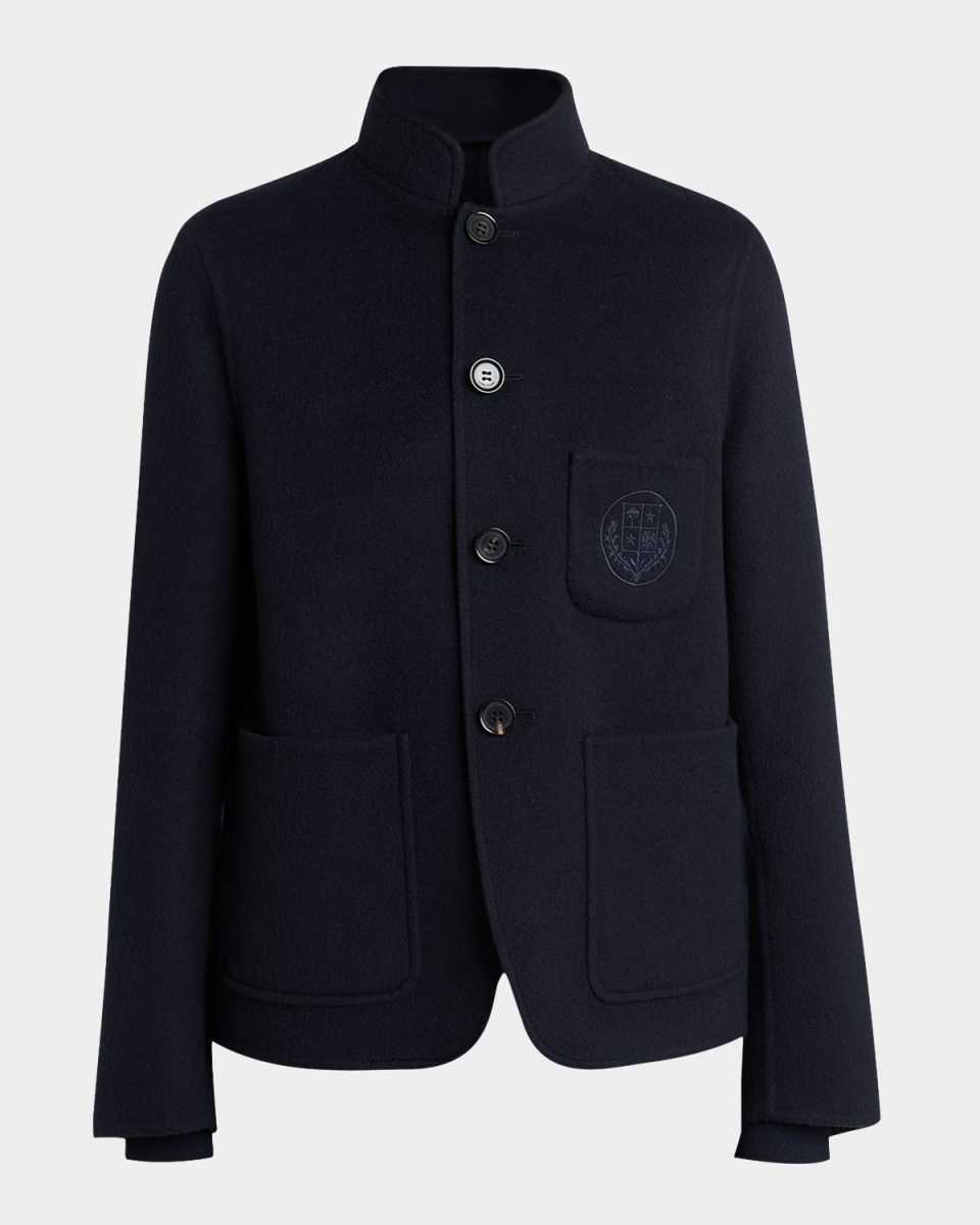 Spagna Cashmere Single-Breasted Jacket