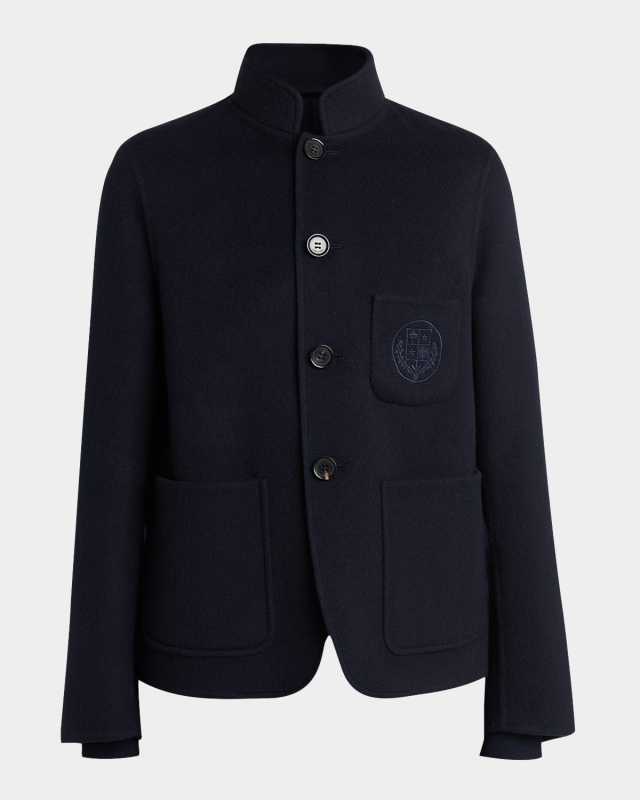 Spagna Cashmere Single-Breasted Jacket