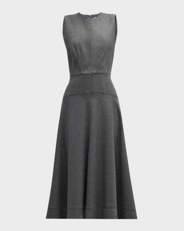 Karrigan Sleeveless A-Line Midi Dress