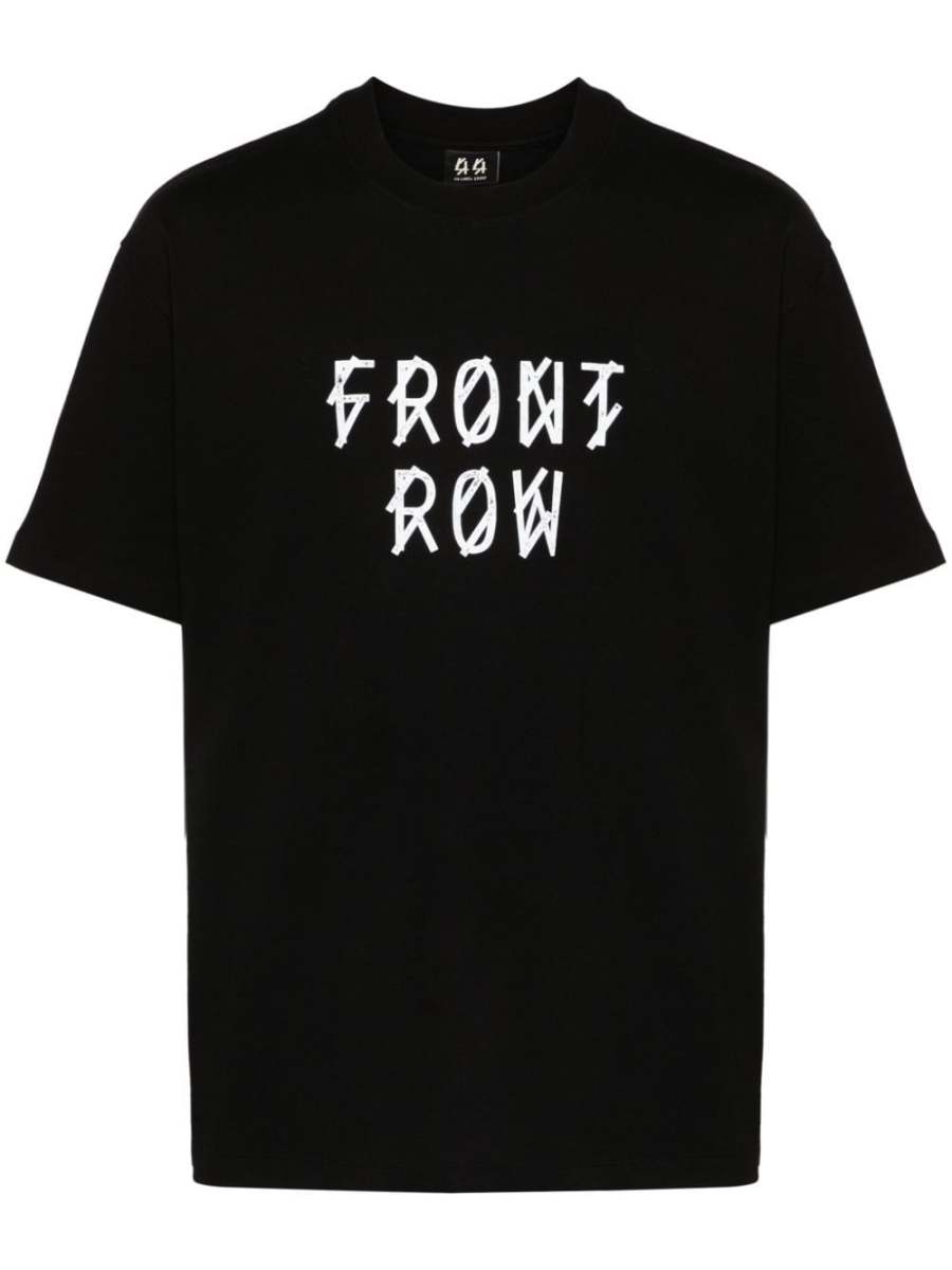 Front Row-print cotton T-shirt