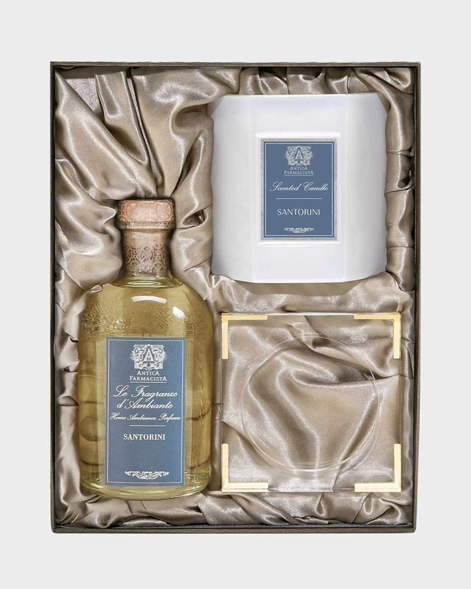 Acrylic Home Ambiance Gift Set: Santorini