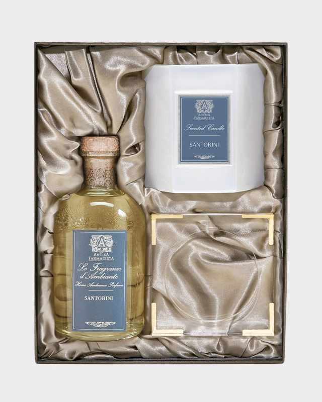 Acrylic Home Ambiance Gift Set: Santorini