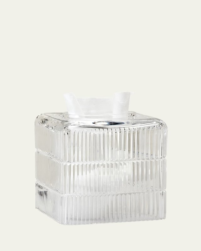Prisma Clear Tissue Box Cover