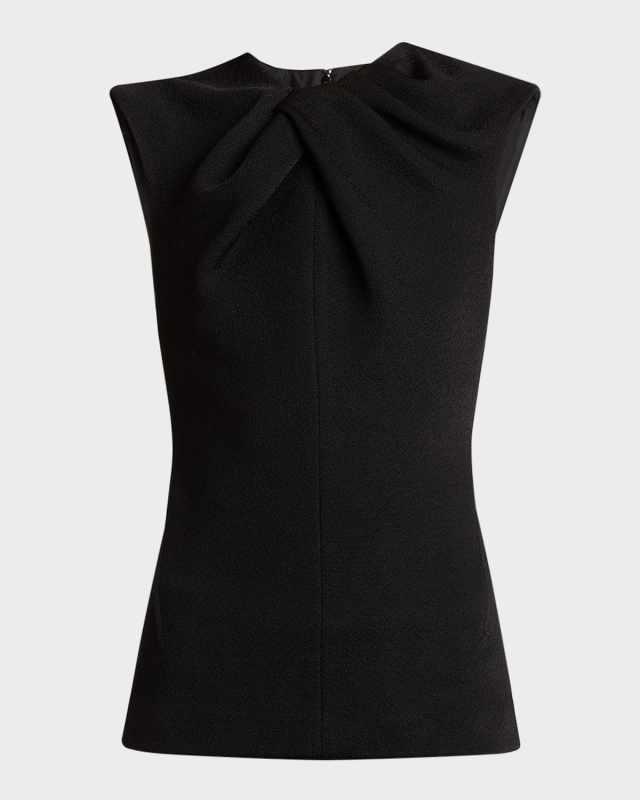Knotted Neck Sleeveless Tank Top