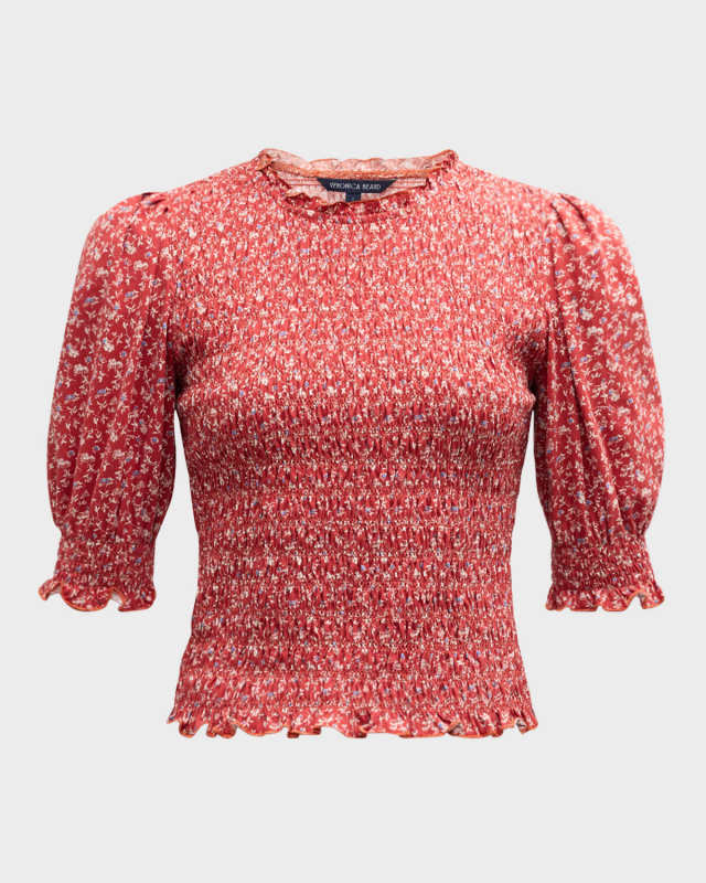 Langston Smocked Top