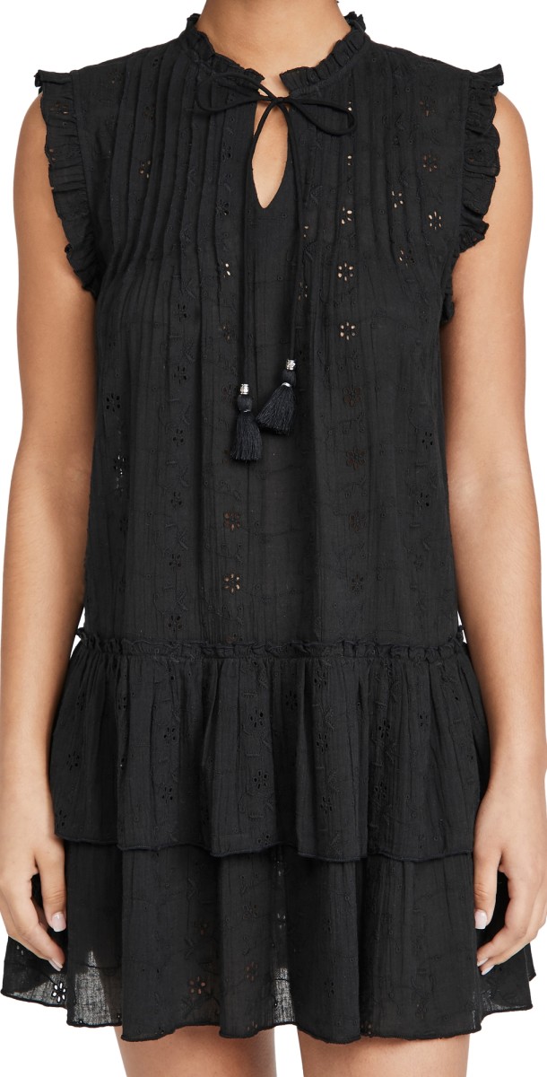 Playa Lucila Eyelet Dress White