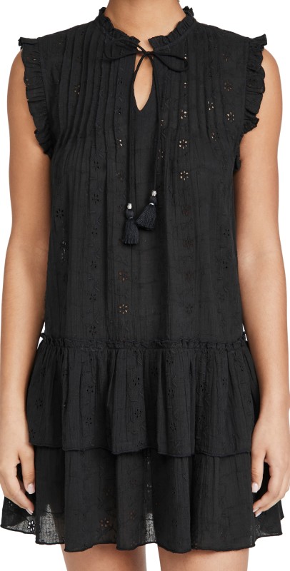 Playa Lucila Eyelet Dress White