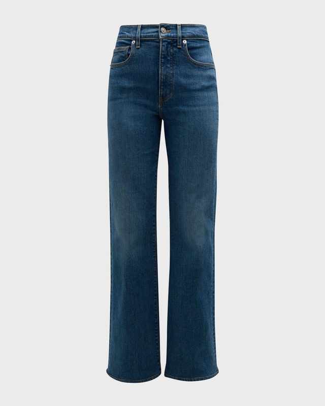 Crosbie Slim Wide-Leg Jeans