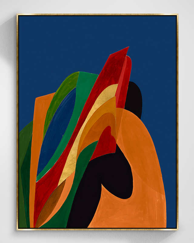 "Dream Pieces I" Framed Giclee by Jean Kenna