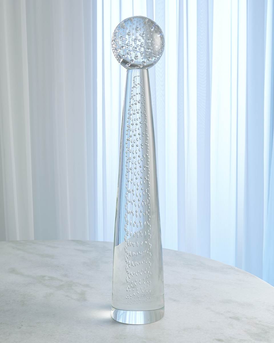 Large Tower Sphere Bubbles Obelisk
