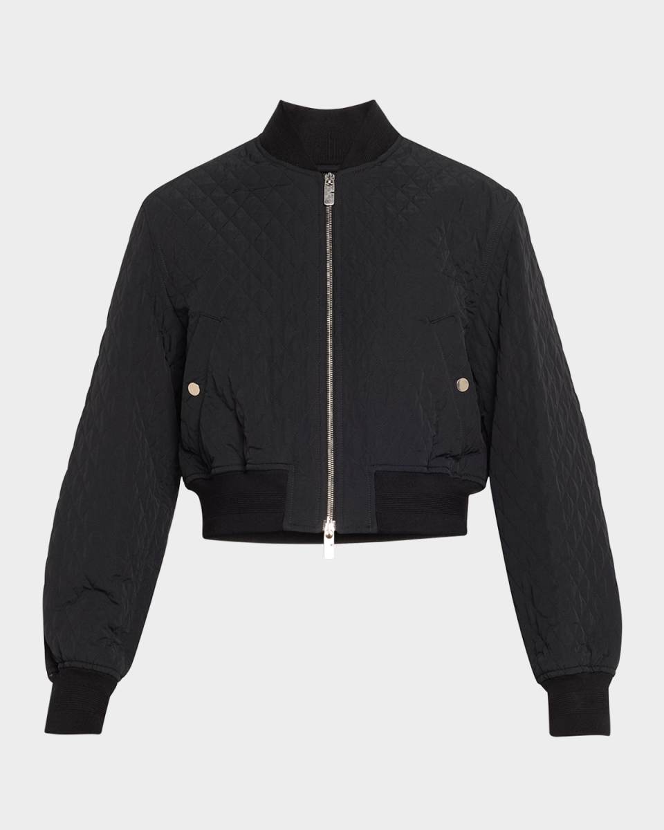 Nylon Bomber Jacket