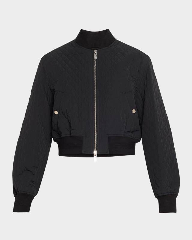 Nylon Bomber Jacket
