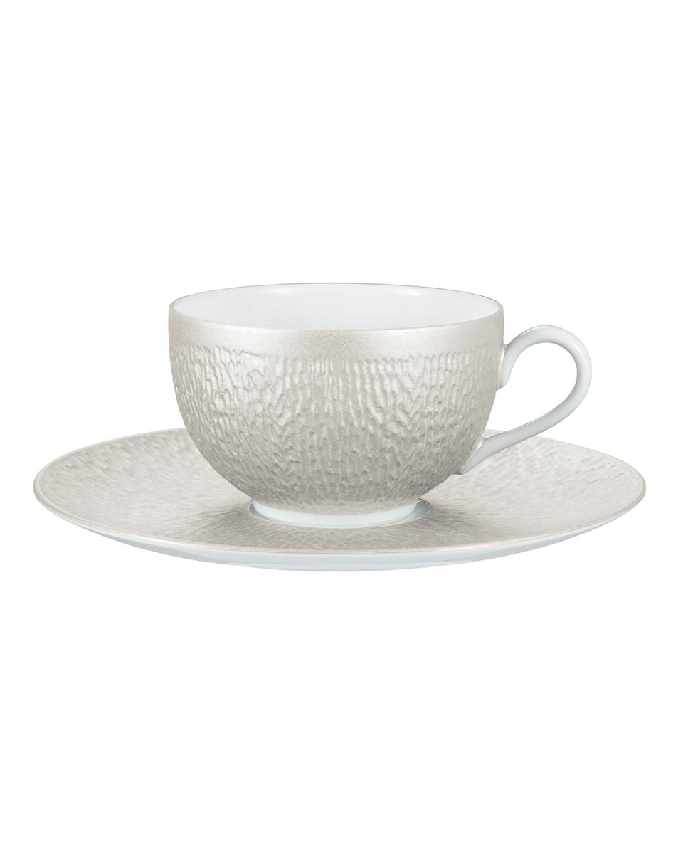 Mineral Irise Pearl Grey Tea Cup