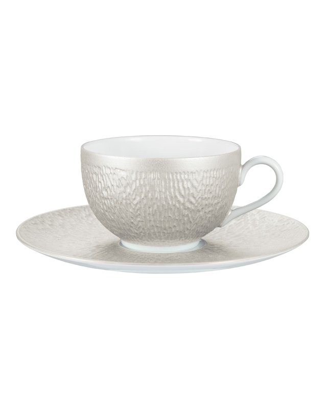 Mineral Irise Pearl Grey Tea Cup