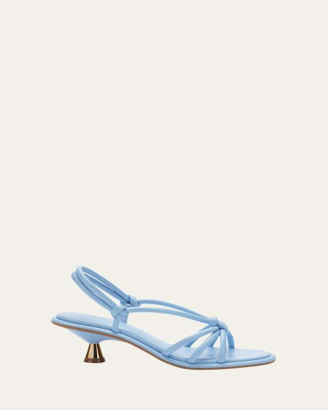 Audra Tubular Slingback Sandals