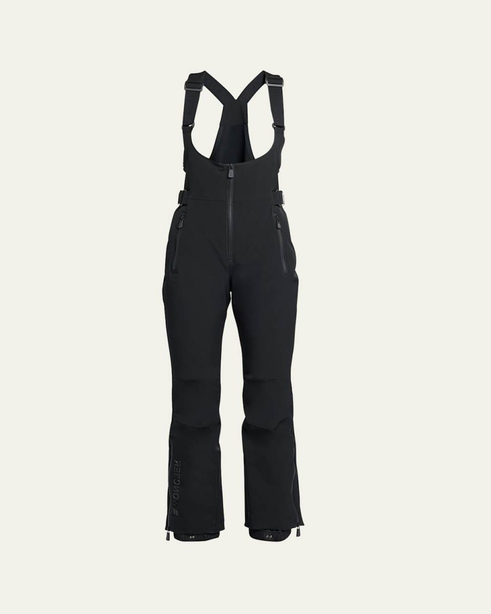 Half-Zip Belted Ski Suit