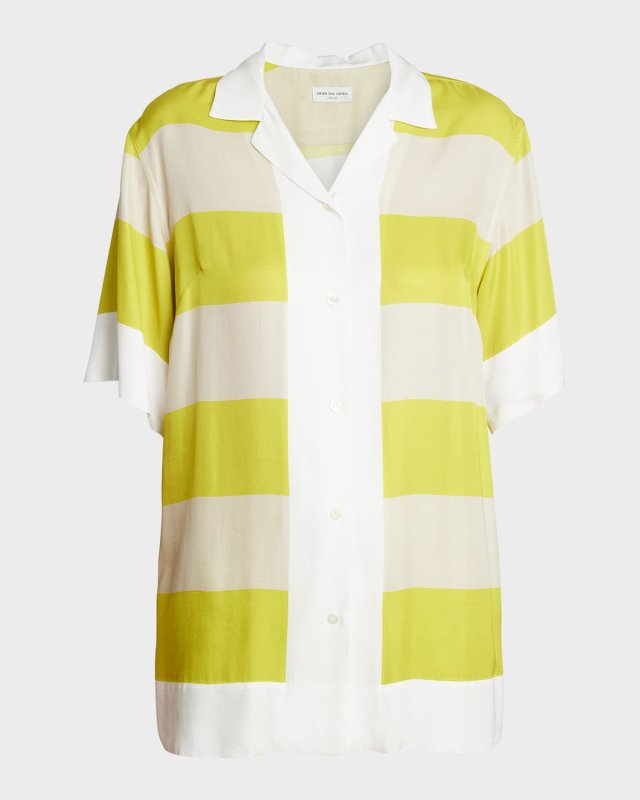 Clive Oversize Striped Shirt