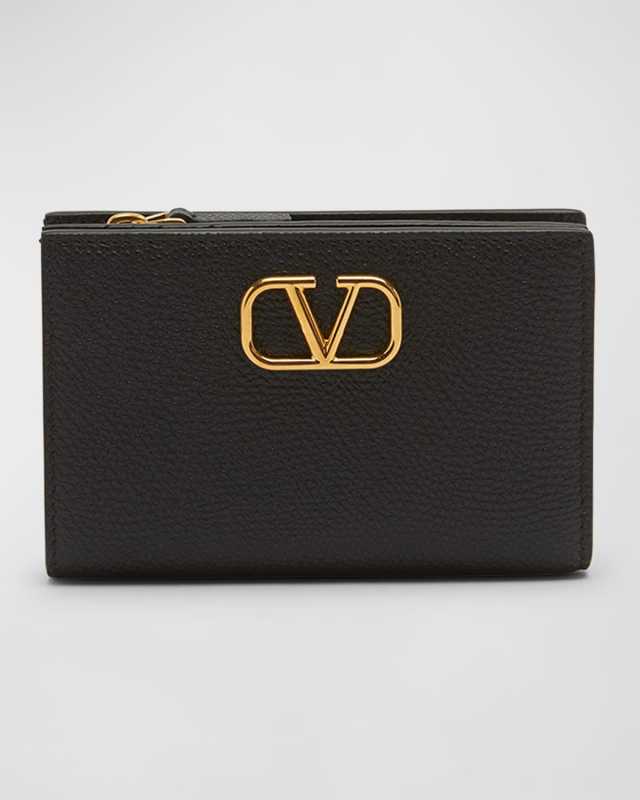 VLOGO Flap Leather Wallet