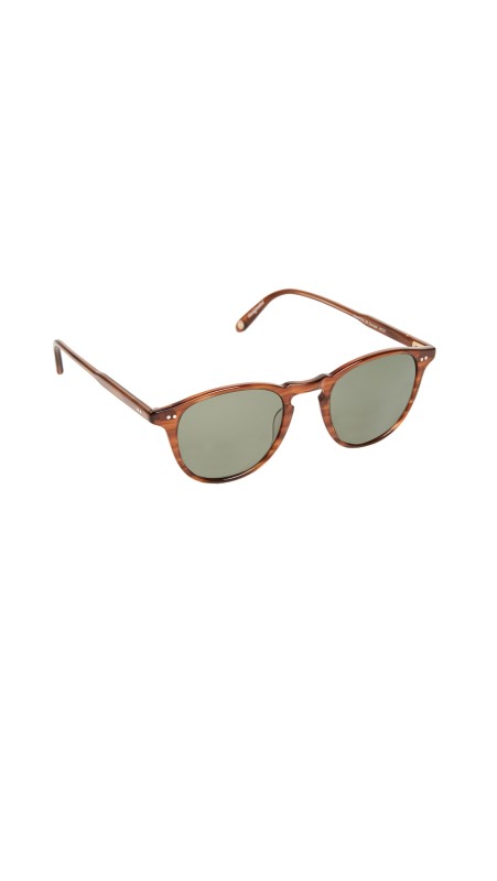 GARRETT LEIGHT Hampton Polar Sunglasses Demi Blonde/G15 Polar