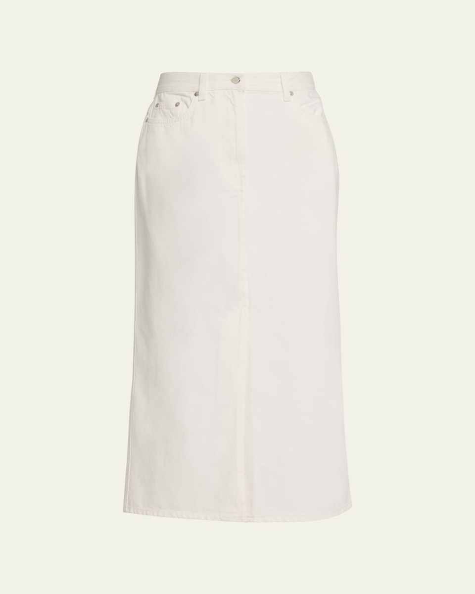 Rona Denim Long Skirt
