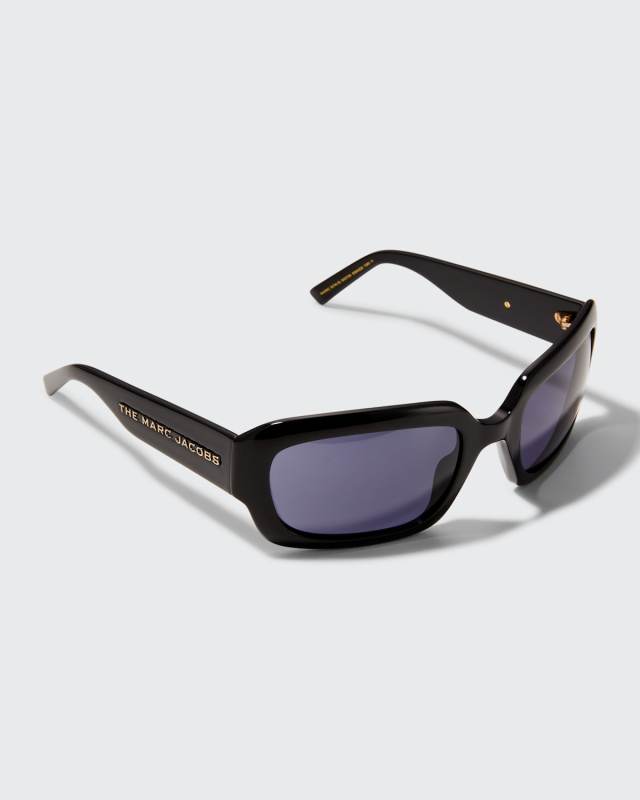 Wrap Square Acetate Sunglasses