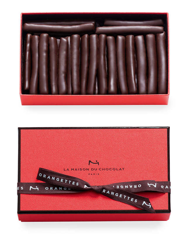 Orangette 68-Piece Chocolate-Covered Orange Peels Gift Box