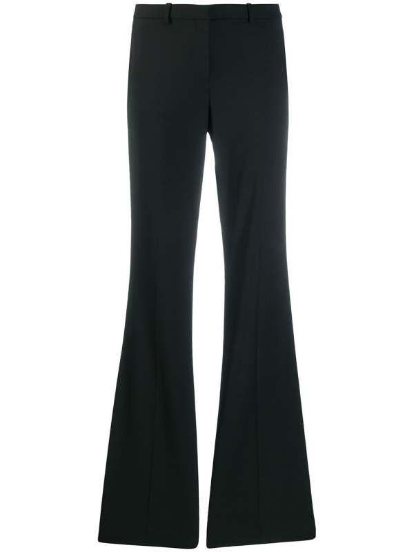 flare leg trousers