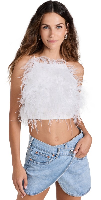 o. p.t Birdy Top White