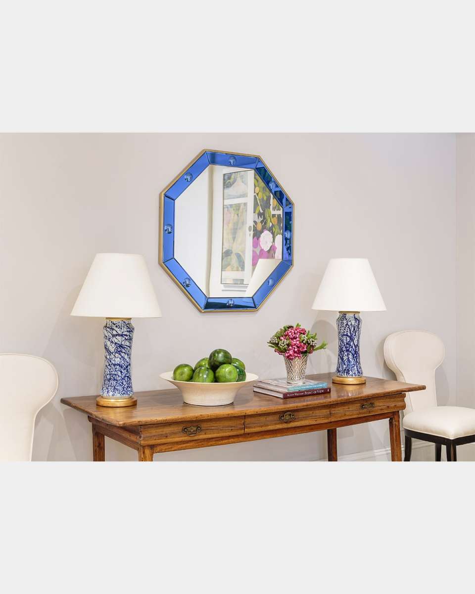 Octagonal 38" Wall Mirror