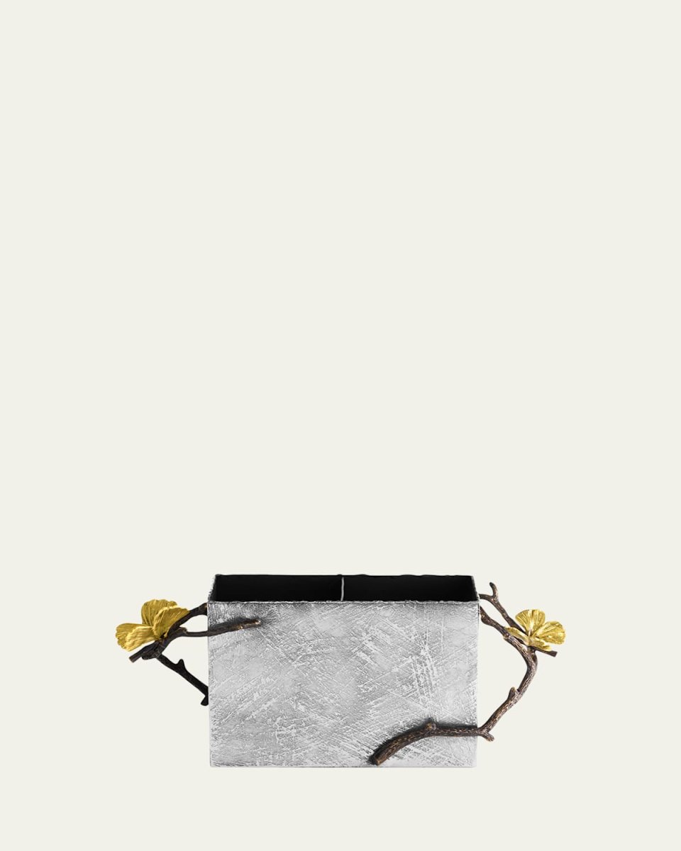 Butterfly Ginkgo Two-Compartment Cutlery Caddy