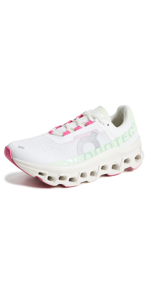 On Cloudmonster Sneakers White/Lima