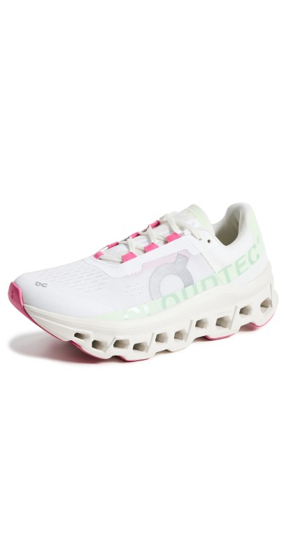 On Cloudmonster Sneakers White/Lima