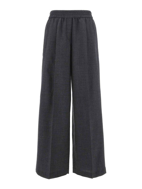 Brunello Cucinelli Pantalons Décontractés - Gris