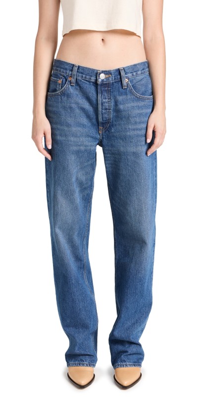 RE/DONE Loose Long Jeans Bay Fade