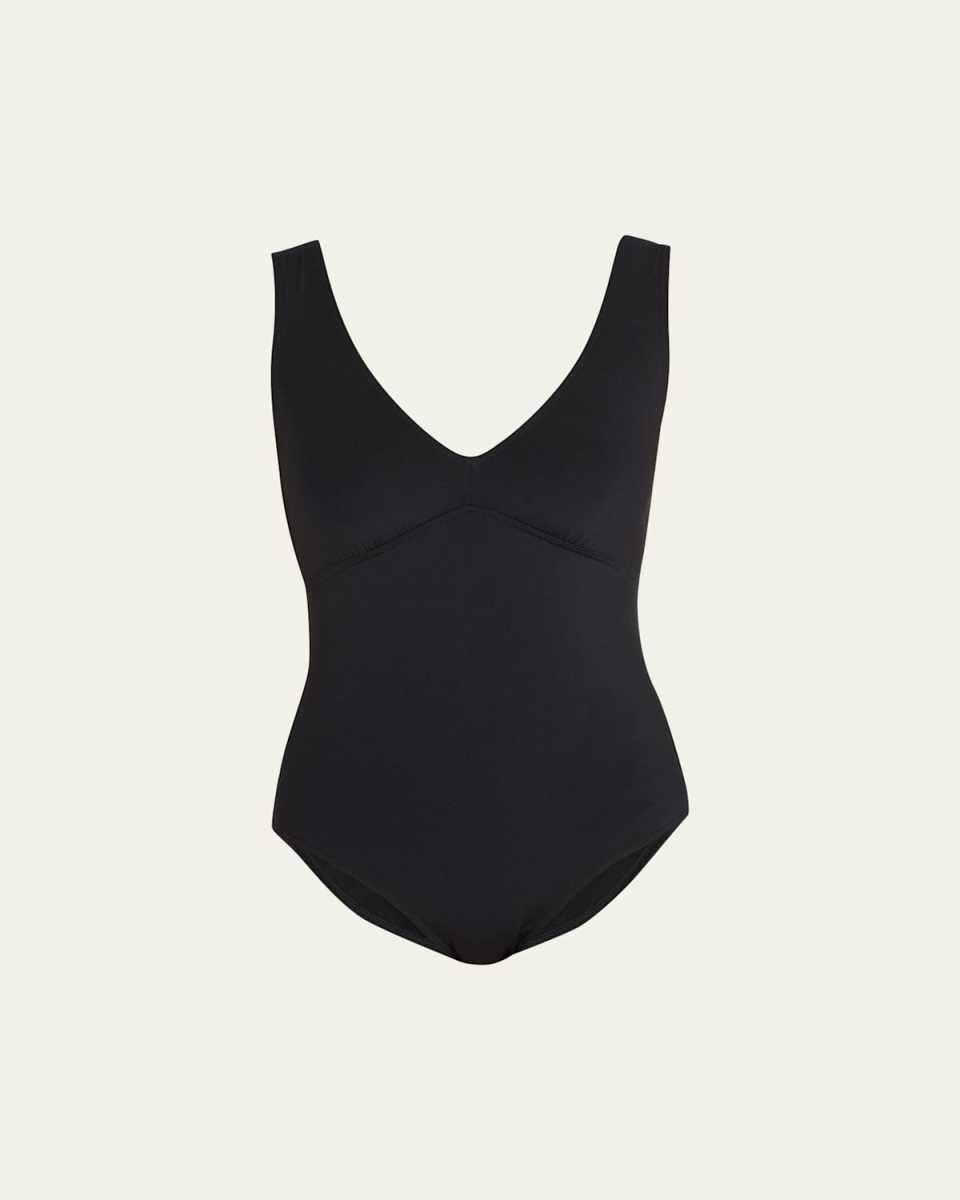Hold Up Low-Back One-Piece Swimsuit