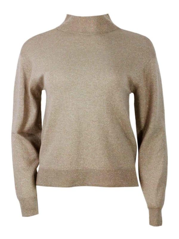 Armani Exchange Pull Col Rond - Or