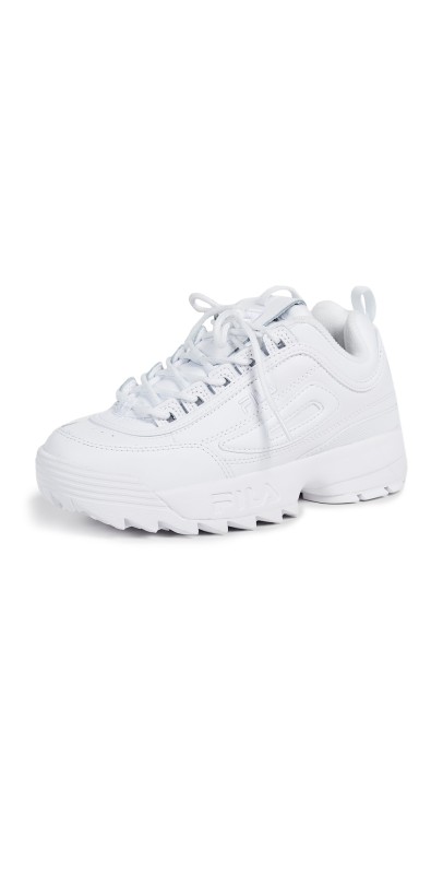 Fila Disruptor II Premium Sneakers White/White/White