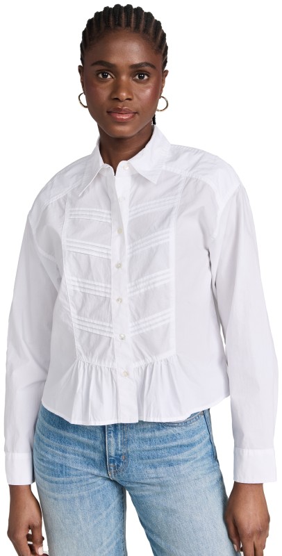 XIRENA Kaspar Shirt White