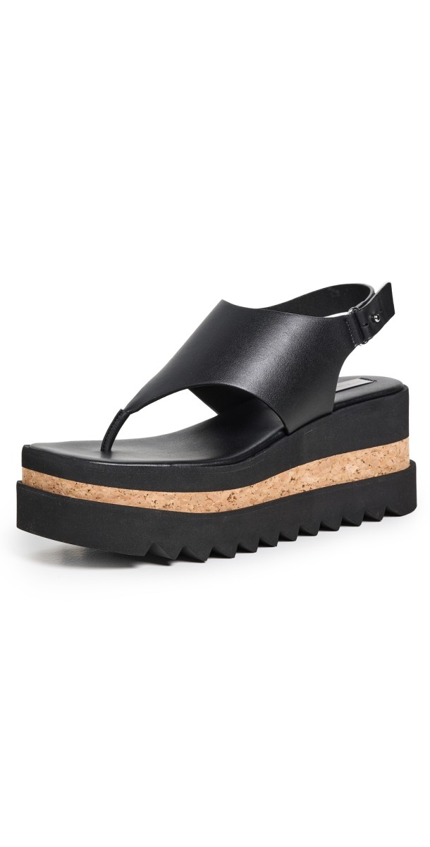 Stella McCartney Sneakelyse Alter Sporty Sandals Black