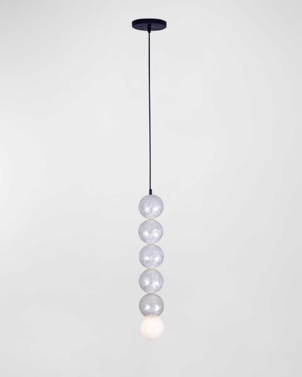 Pearls 5-Ball Drop Pendant Light