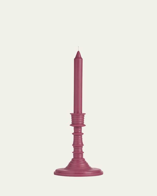 11.9 oz. Beetroot Wax Candleholder