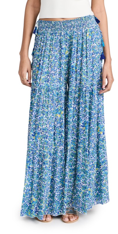 Poupette St Barth Soledad V Bottoms Blue Net