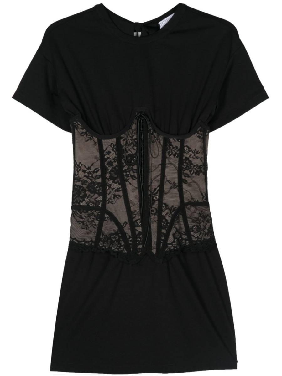 corset-style dress