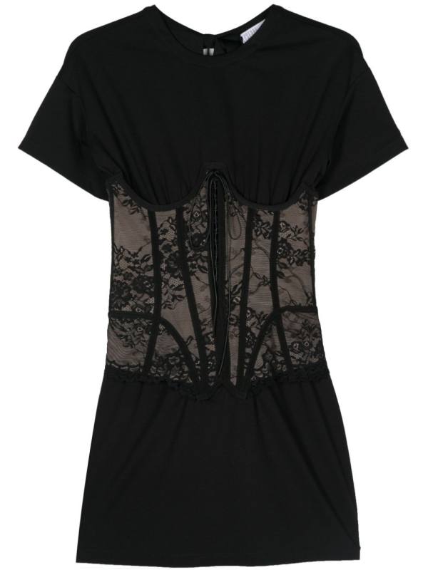 corset-style dress