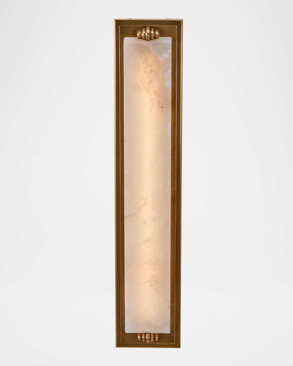 Gypsum Block Wall Sconce